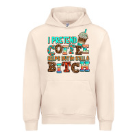 Sandshell ı pretend coffee helps but ı am still a bitch Urban Hoodie - AdoDesignShop