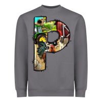 Storm farm life alphabet lowercase letters p Heavyweight Sweatshirt - BundleAndBundleShop
