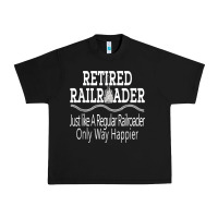 Black Mens Railroad Retirement Gifts For Men Urban Heavy Tee - minhPixels