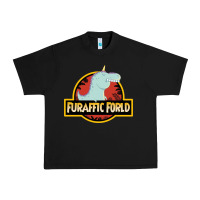 Black Furaffic Forld Urban Heavy Tee - minhPixels