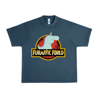 Midnight Navy Furaffic Forld Urban Heavy Tee - minhPixels