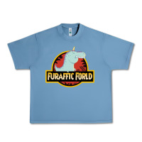 Pebble Blue Furaffic Forld Urban Heavy Tee - minhPixels