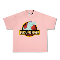 Salmon Furaffic Forld Urban Heavy Tee - minhPixels