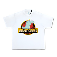 White Furaffic Forld Urban Heavy Tee - minhPixels