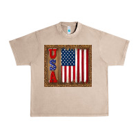 French Oak america usa flag tumbler Urban Heavy Tee - TumblerDesignByShophia