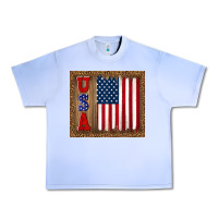 Grape Ice america usa flag tumbler Urban Heavy Tee - TumblerDesignByShophia