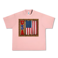 Salmon america usa flag tumbler Urban Heavy Tee - TumblerDesignByShophia