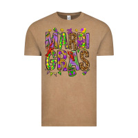 Vintage Coffee Mardi Gras Vintage Tee - HowdyJamesFarm