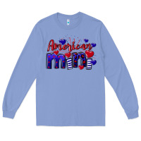 Colony Blue American Mini  4th of July Long Sleeve Tee - CowGirlArtShop