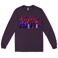 Plum American Mini  4th of July Long Sleeve Tee - CowGirlArtShop