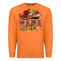 Carrot mama cita with sombrero hat and roses Premium Sweatshirt - Artiststas