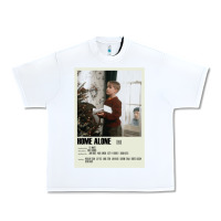 White Home Alone Alternative Poster Art Movie Large (1) Classic . Urban Heavy Tee - minhPixels