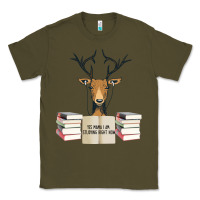 Army Green Yes Mama I Am Studying Right Now, Deer Classic Tee - Bettercallsaul