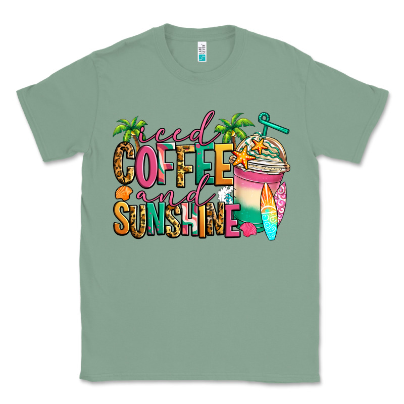 Iced Coffee And Sunshine Summer Classic Tee by Jasminsmagicworld | Teevron