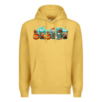 Antique Gold american football coffee cups Premium Hoodie - Jasminsmagicworld