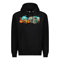 Black american football coffee cups Premium Hoodie - Jasminsmagicworld