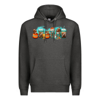 Charcoal Heather american football coffee cups Premium Hoodie - Jasminsmagicworld