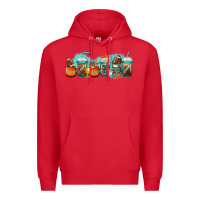 Red american football coffee cups Premium Hoodie - Jasminsmagicworld