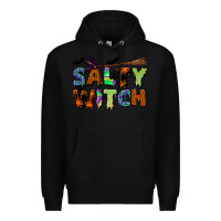 Black salty witch Premium Hoodie - BundleAndBundleShop