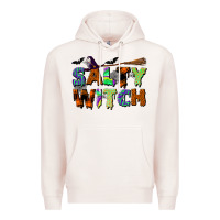 Pale Pink salty witch Premium Hoodie - BundleAndBundleShop