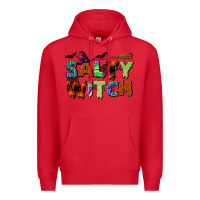 Red salty witch Premium Hoodie - BundleAndBundleShop