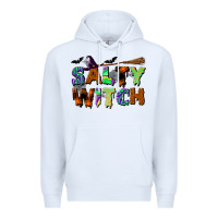 White salty witch Premium Hoodie - BundleAndBundleShop