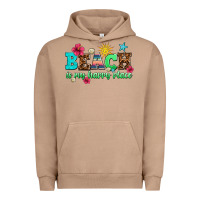 Pigment Burro beach is my happy place Urban Hoodie - AdoDesignShop