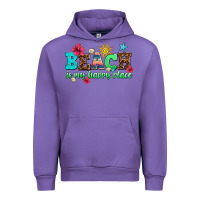 Tulip beach is my happy place Urban Hoodie - AdoDesignShop