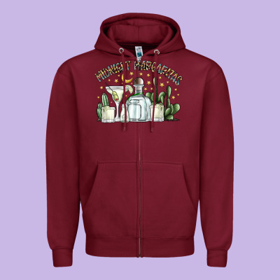 Midnight Margaritas Zipper Hoodie Designed By Sublimationcraftshop