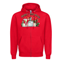 Red midnight margaritas Zipper Hoodie - SublimationCraftShop