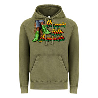 Vintage Olive steppin into juneteenth heels Vintage Hoodie - CowGirlArtShop