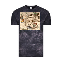 Cloud Black coffee is a cup of hope Vintage Tee - TumblerDesignByShophia