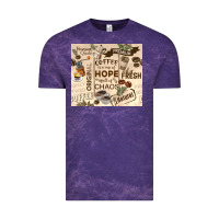 Cloud Purple coffee is a cup of hope Vintage Tee - TumblerDesignByShophia
