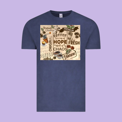 Coffee Is A Cup Of Hope Vintage Tee Designed By Tumblerdesignbyshophia