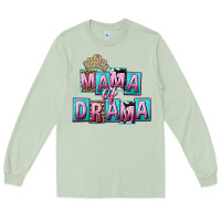 Matcha Mama of Drama Mother's Day Long Sleeve Tee - CowGirlArtShop