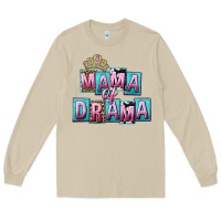 Mushroom Mama of Drama Mother's Day Long Sleeve Tee - CowGirlArtShop