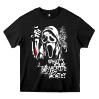 Black Scream Favorite Scary Movie Heavy Core Tee - minhPixels