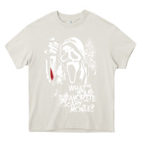 Cream Scream Favorite Scary Movie Heavy Core Tee - minhPixels