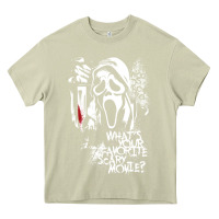 Mossy Scream Favorite Scary Movie Heavy Core Tee - minhPixels