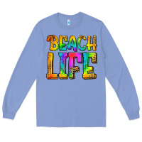 Colony Blue beach life Long Sleeve Tee - Jasminsmagicworld