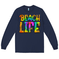 Navy beach life Long Sleeve Tee - Jasminsmagicworld