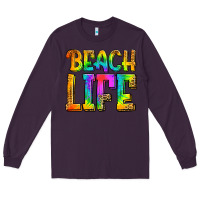 Plum beach life Long Sleeve Tee - Jasminsmagicworld