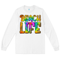 White beach life Long Sleeve Tee - Jasminsmagicworld