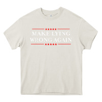 Cream Make Lying Wrong Again   Gift Resist Racism AntiTrump Heavy Core Tee - minhPixels