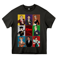 Asphalt Clue Movie Heavy Core Tee - minhPixels
