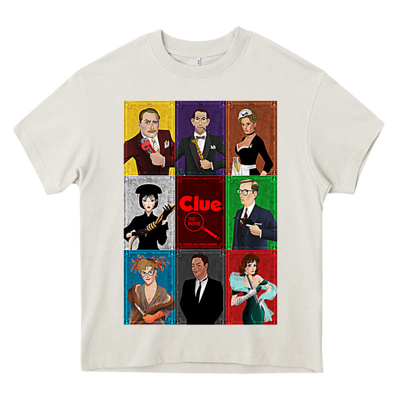Clue Movie Heavy Core Tee by minhPixels | Teevron