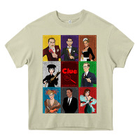 Mossy Clue Movie Heavy Core Tee - minhPixels