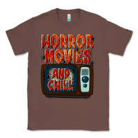 Chestnut Horror Movies and Chill Classic Tee - texasbilliewilder