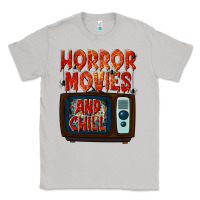 Moon Dust Horror Movies and Chill Classic Tee - texasbilliewilder