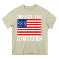 Mossy Defend the Constitution US Political Protest Tee Heavy Core Tee - minhPixels